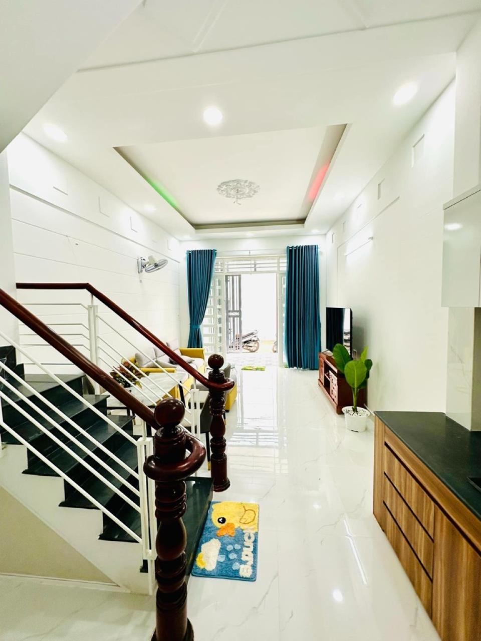 Giảm 100tr! Nhà 2 tầng HXH 38m², Nở hậu – Hiệp Thành 25 Q12 - Ảnh 2
